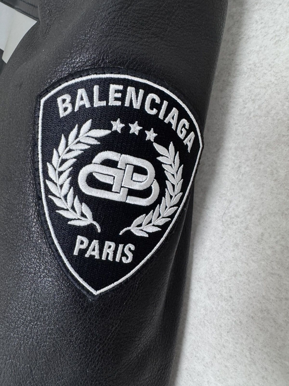 Balenciaga Balenciag 23SS Uniform Leather jacket Size US M / EU 48-50 / 2 - 3 Thumbnail