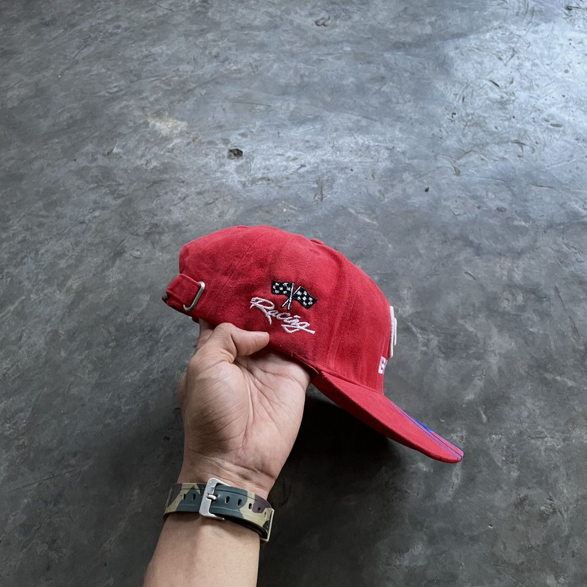 BMW VINTAGE BMW RACING FLAMES CAP HAT Y2K Size ONE SIZE - 4 Thumbnail
