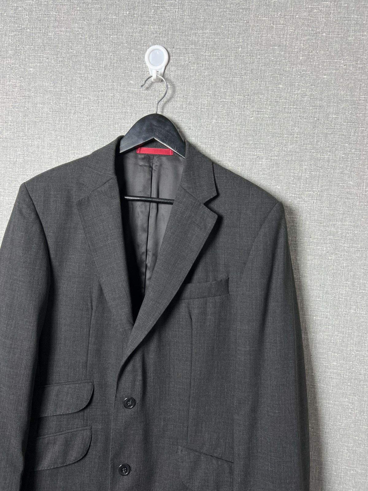 Hackett × Loro Piana Hackett London Travel Suit Ing Loro Piana Wool Blazer Jacket Size 40R - 2 Thumbnail