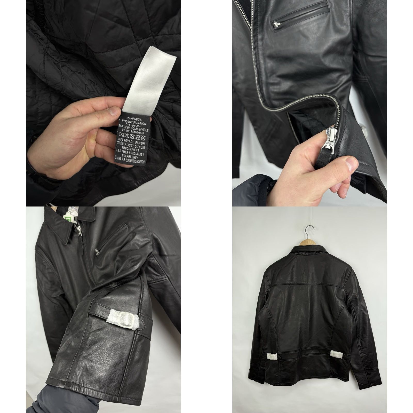 Schott VINTAGE Schott NYC Leather Jacket Motorcycle Rare Retro Y2K Size M Black Mens Jacket Size US M / EU 48-50 / 2 - 10 Thumbnail