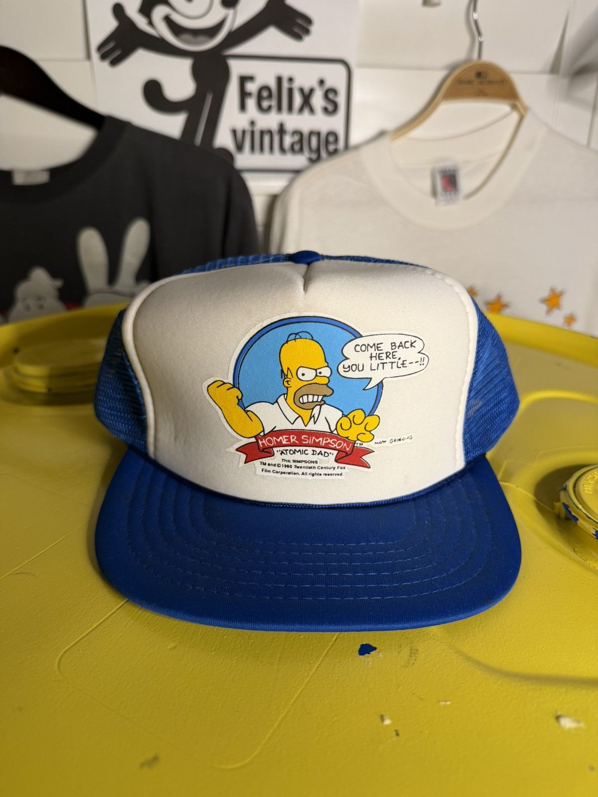 Vintage Vintage 1990 Homer Simpson Simpsons Hat Size ONE SIZE - 1 Thumbnail