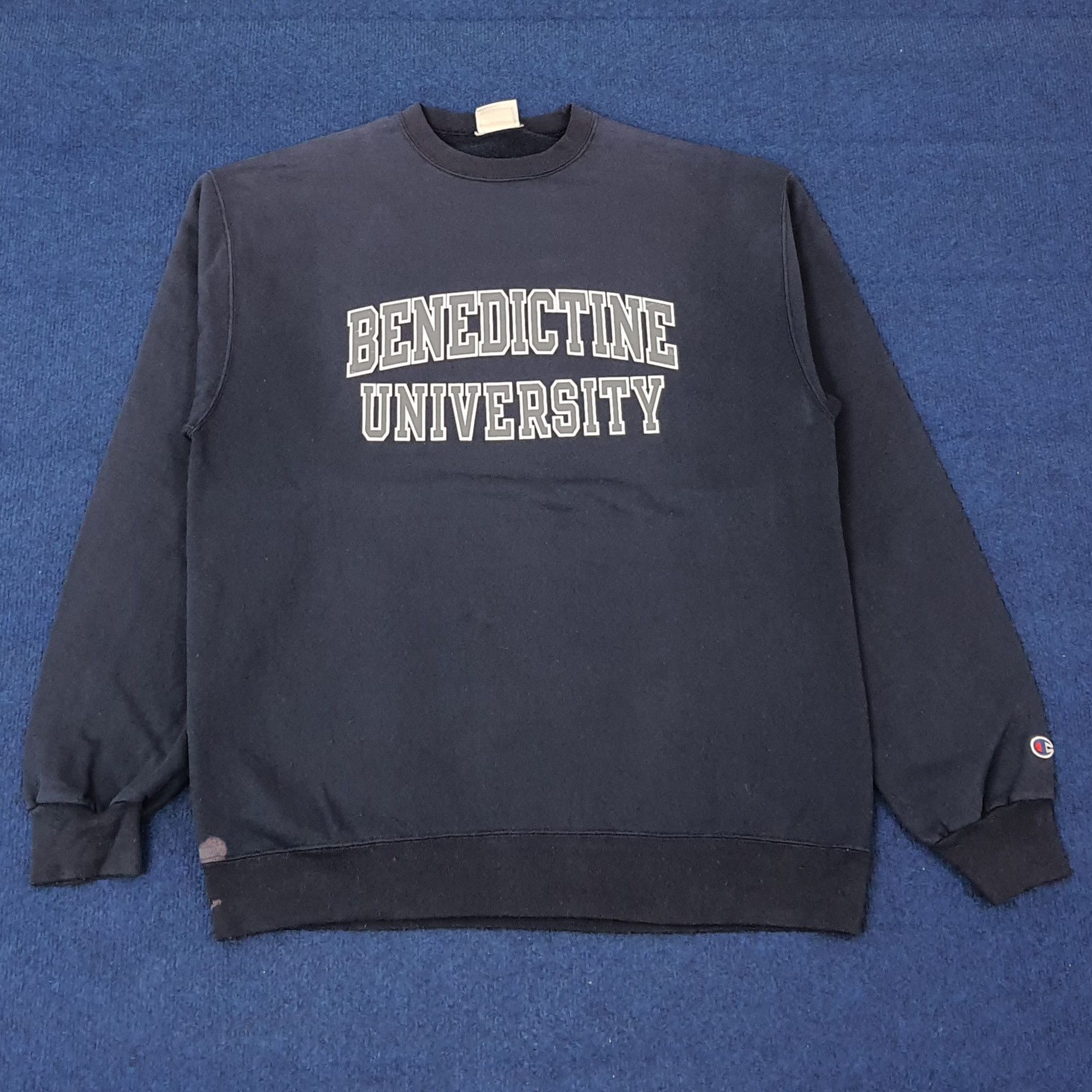 Champion Vintage Champion Benedictine University Sweatshirt C250N3 Size US L / EU 52-54 / 3 - 1 Thumbnail