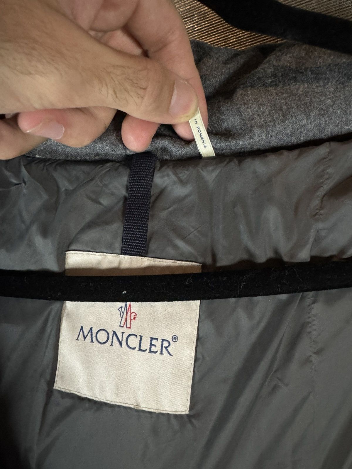 Moncler Moncler Vilaine Longline Fur-Trim Parka Size US XXL / EU 58 / 5 - 15 Thumbnail