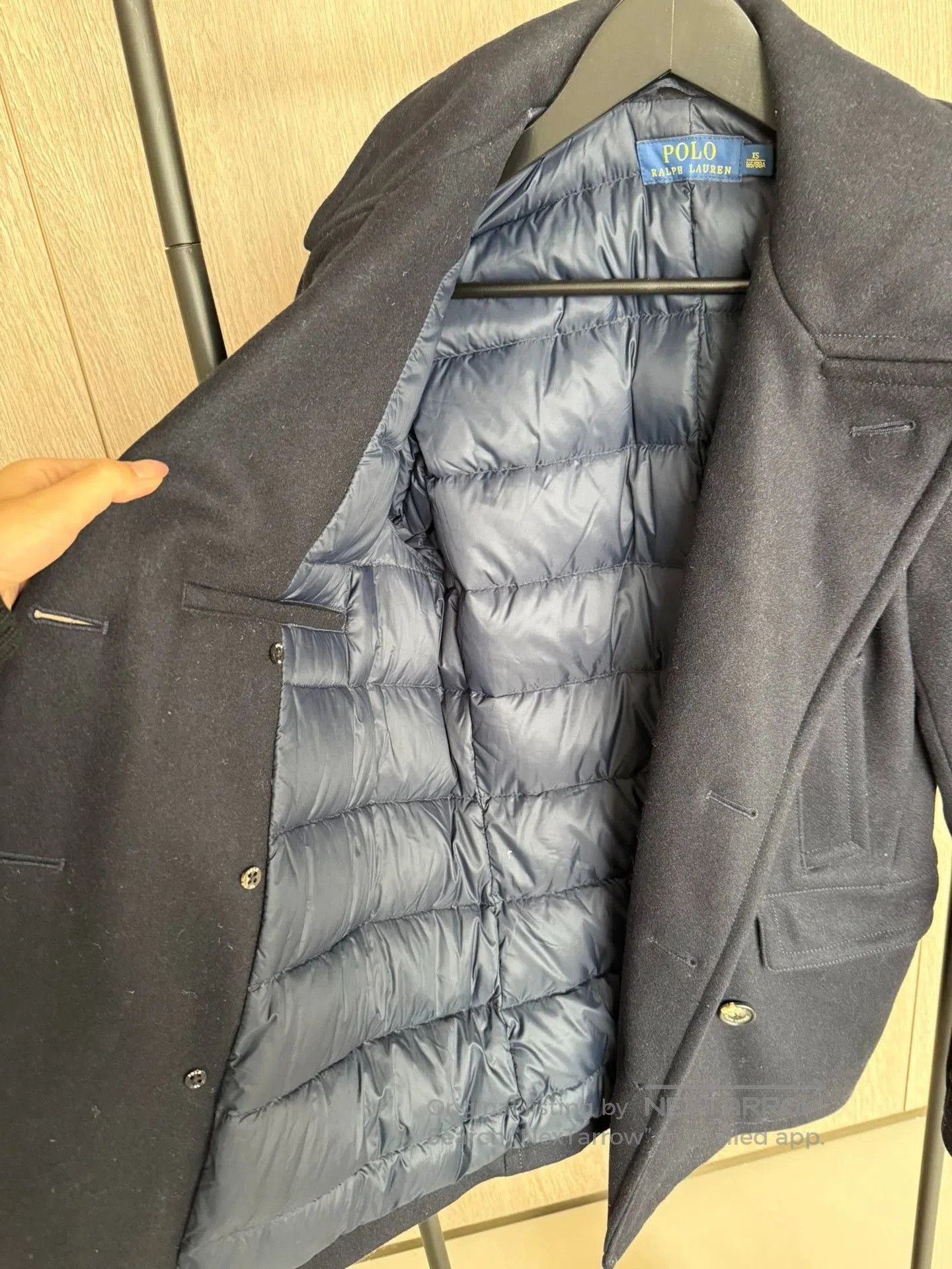 Polo Ralph Lauren Polo Ralph Lauren Wool Down Coat. Size US XS / EU 42 / 0 - 7 Thumbnail