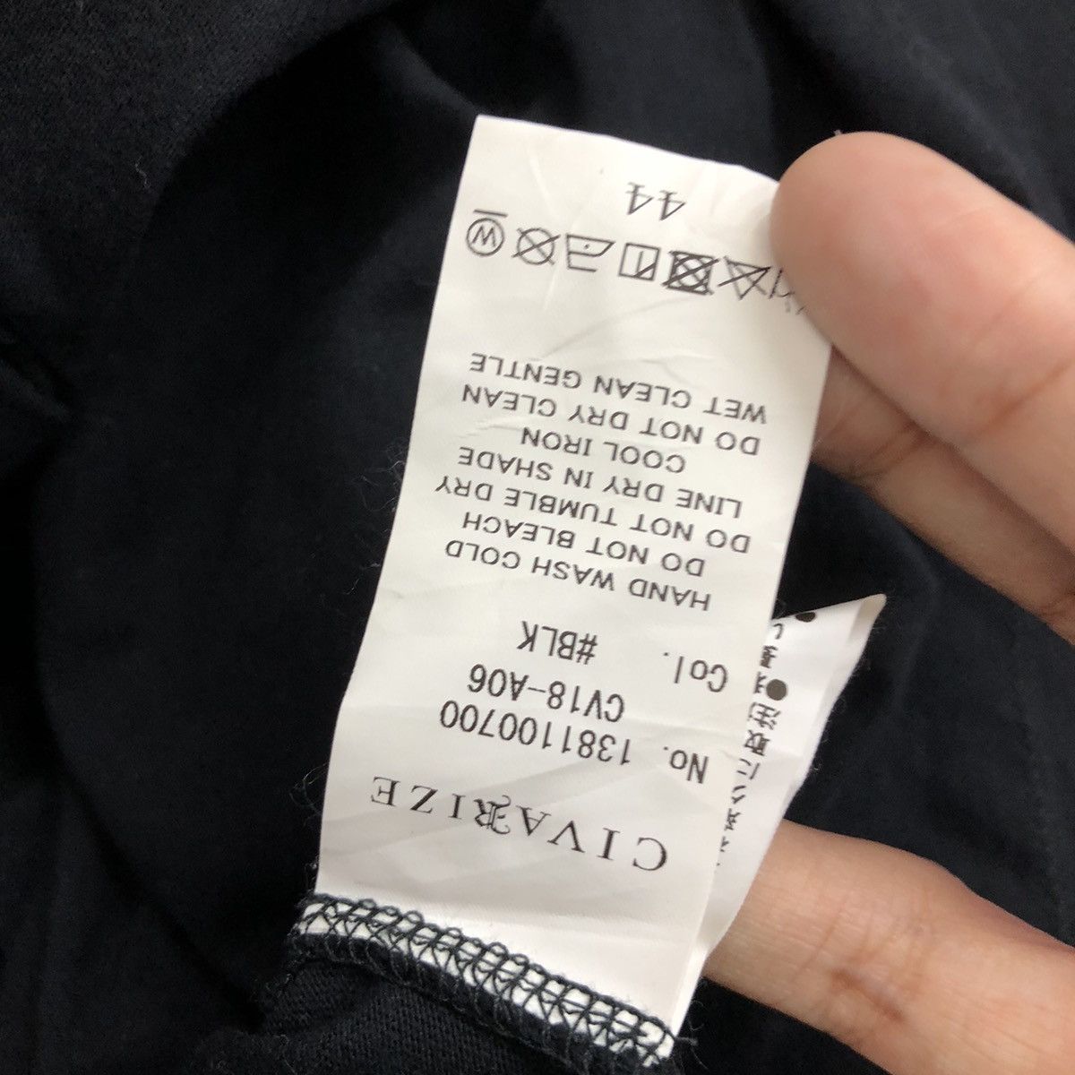 CIVARIZE × If Six Was Nine CIVARIZE Tee Shirt Black Color Size US L / EU 52-54 / 3 - 5 Thumbnail
