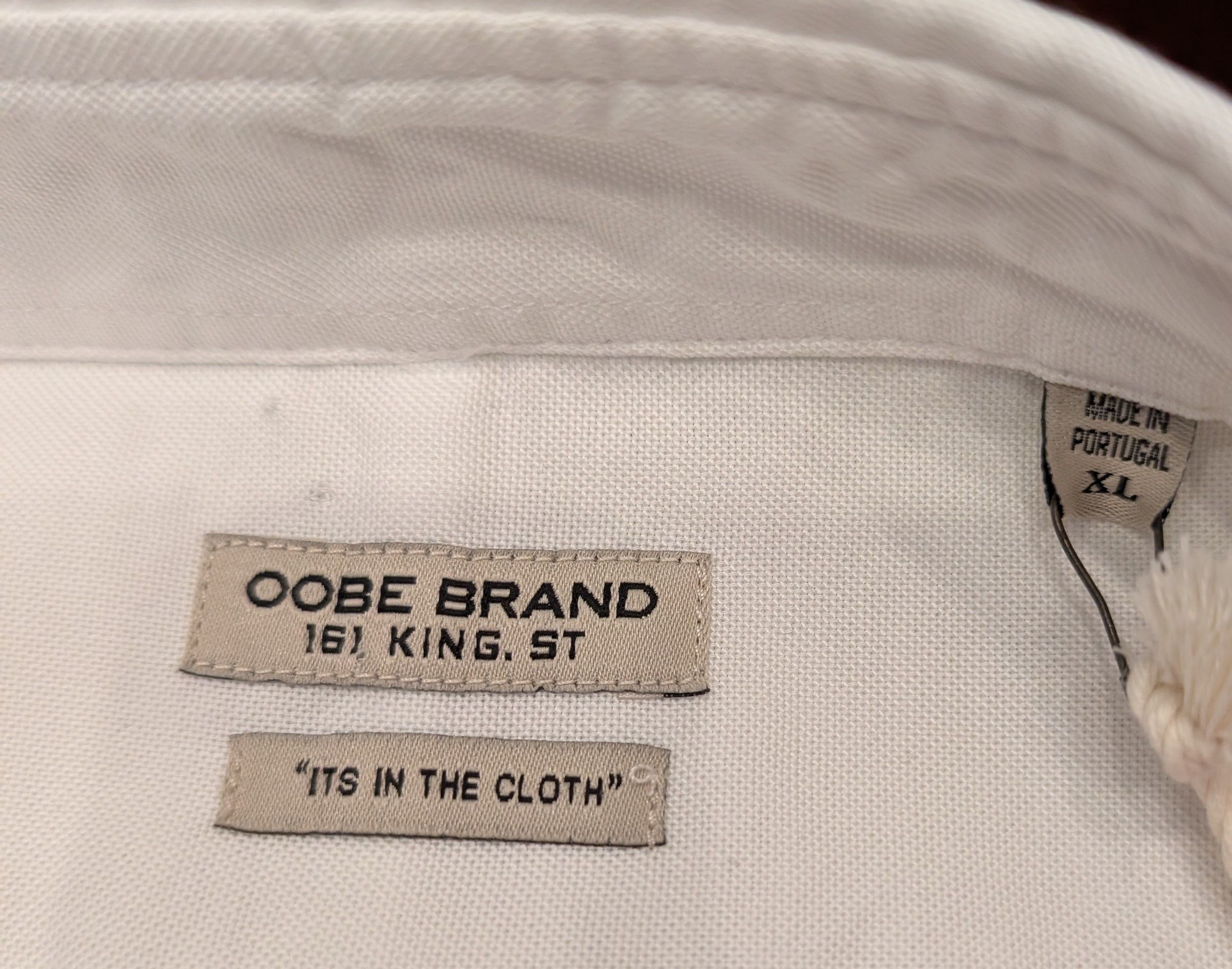 Other NWT Oobe Brand Anson Oxford BD Shirt Made in Portugal Size US XL / EU 56 / 4 - 3 Thumbnail