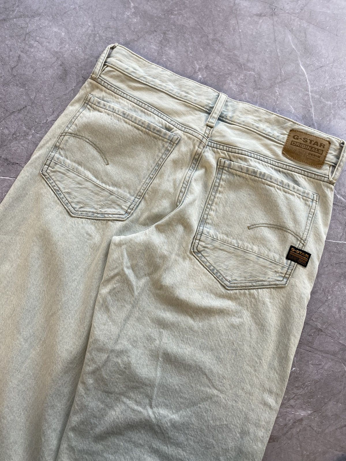 G-Star × Vintage Vintage Y2K G-Star Raw Originals Denim Jeans Size US 32 / EU 48 - 3 Thumbnail