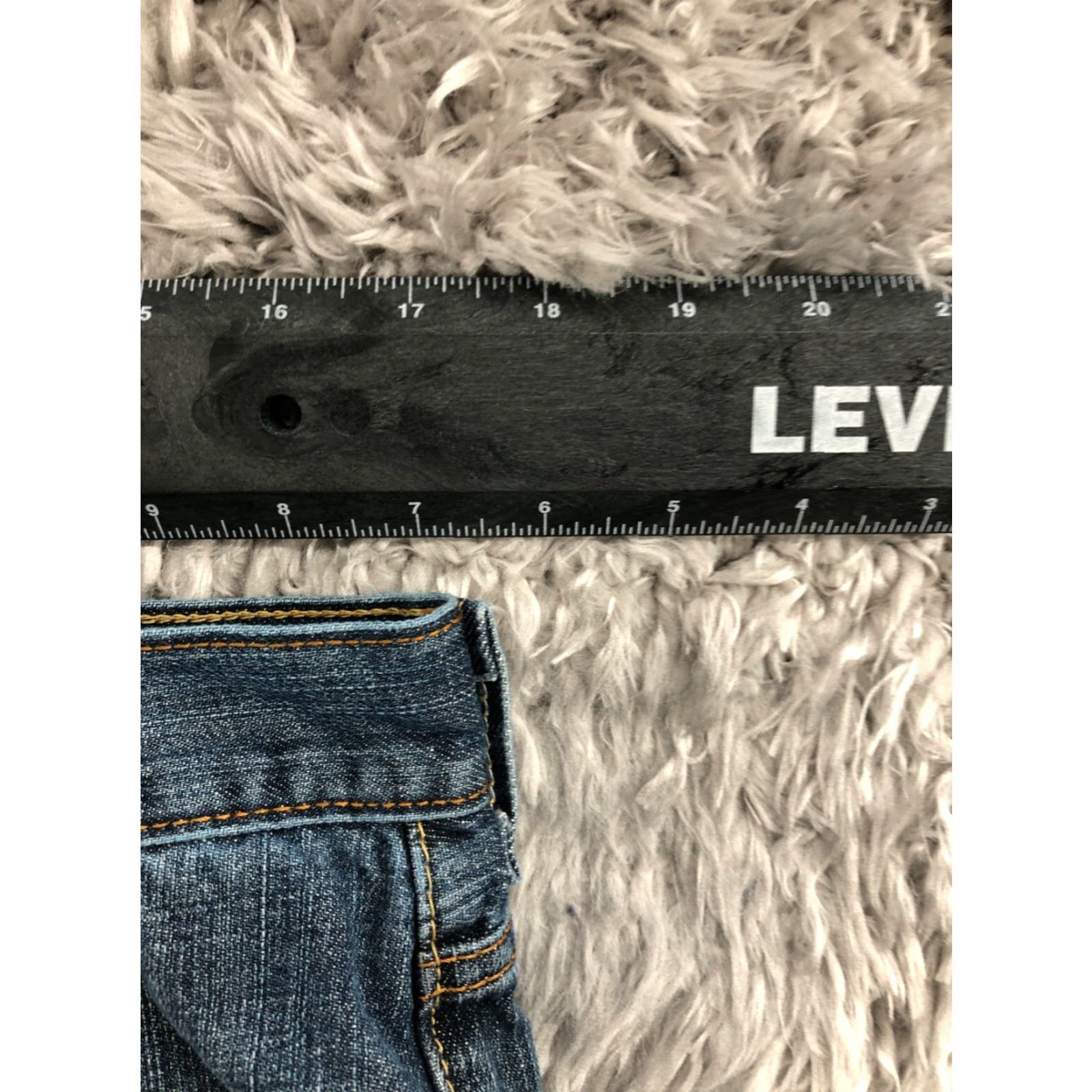 Levi's Levi's 505 Jeans Mens Regular Fit Straight 34x29 Blue Medium Wash Denim 5-Pocket Belt Loops Size US 34 / EU 50 - 2 Thumbnail