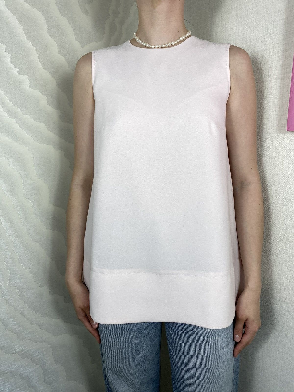 Designer Sly 010 Blouse Top Pink Size S / US 4 / IT 40 - 3 Thumbnail