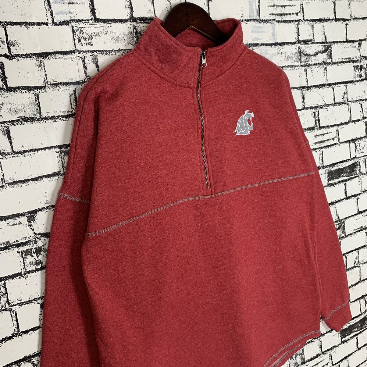 Vintage Washington State University Cougars Small Logo Half Zip Size US L / EU 52-54 / 3 - 5 Thumbnail