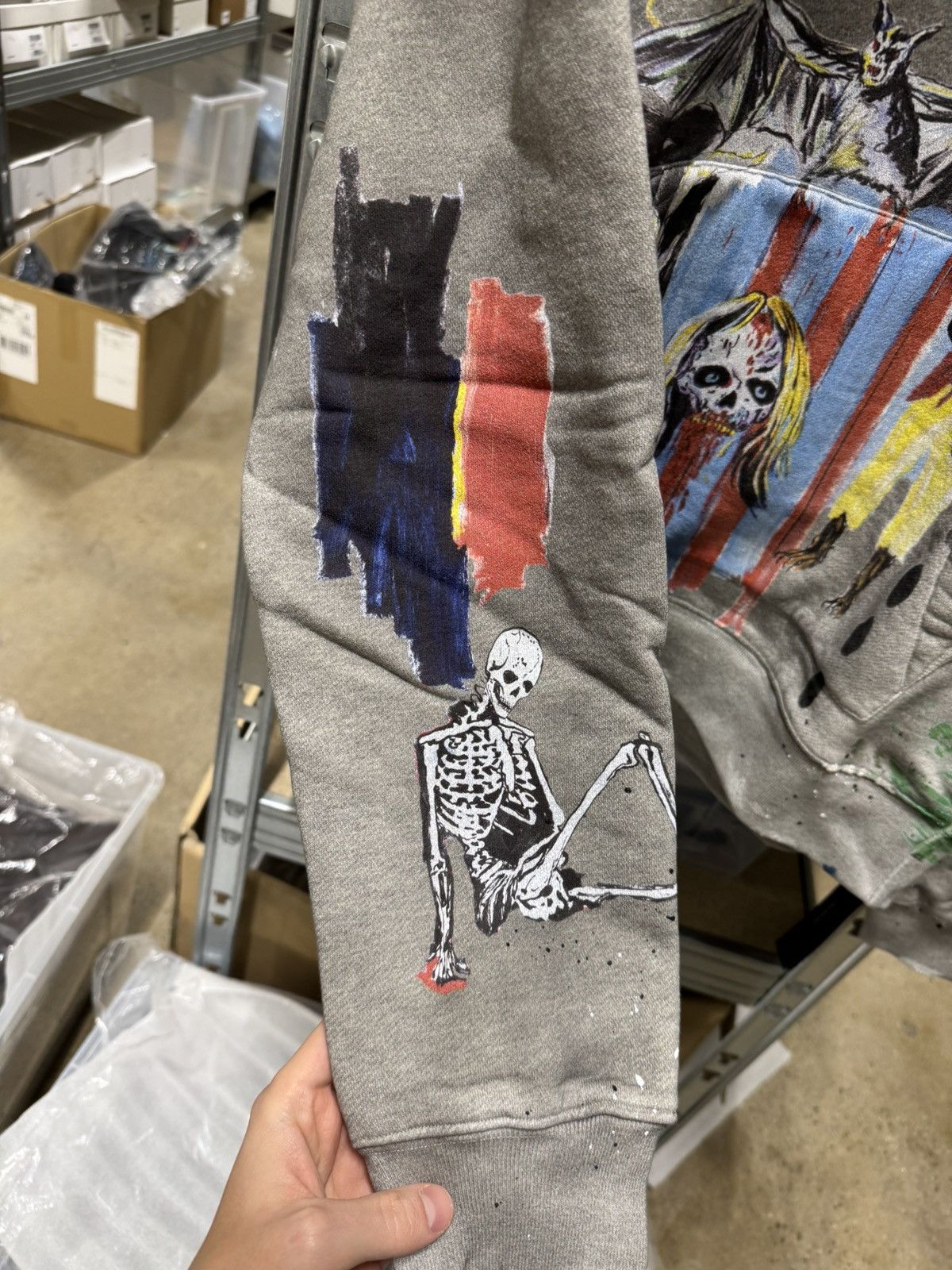 Amiri Amiri x Wes Lang Blood 38 Hoodie LIMITED NEW 1600$ Size US S / EU 44-46 / 1 - 5 Thumbnail