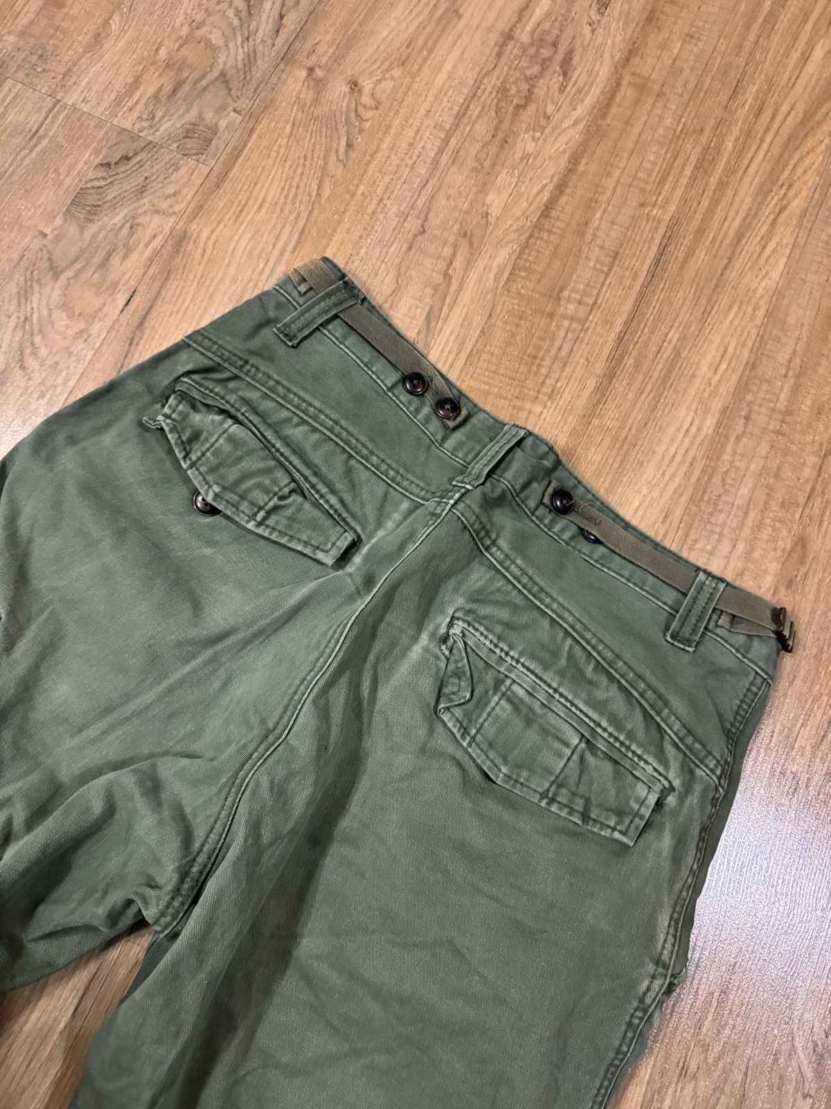 Japanese Brand JAPAN BRAND SURPLUS STYLE CARGO PANTS Size US 32 / EU 48 - 7 Thumbnail