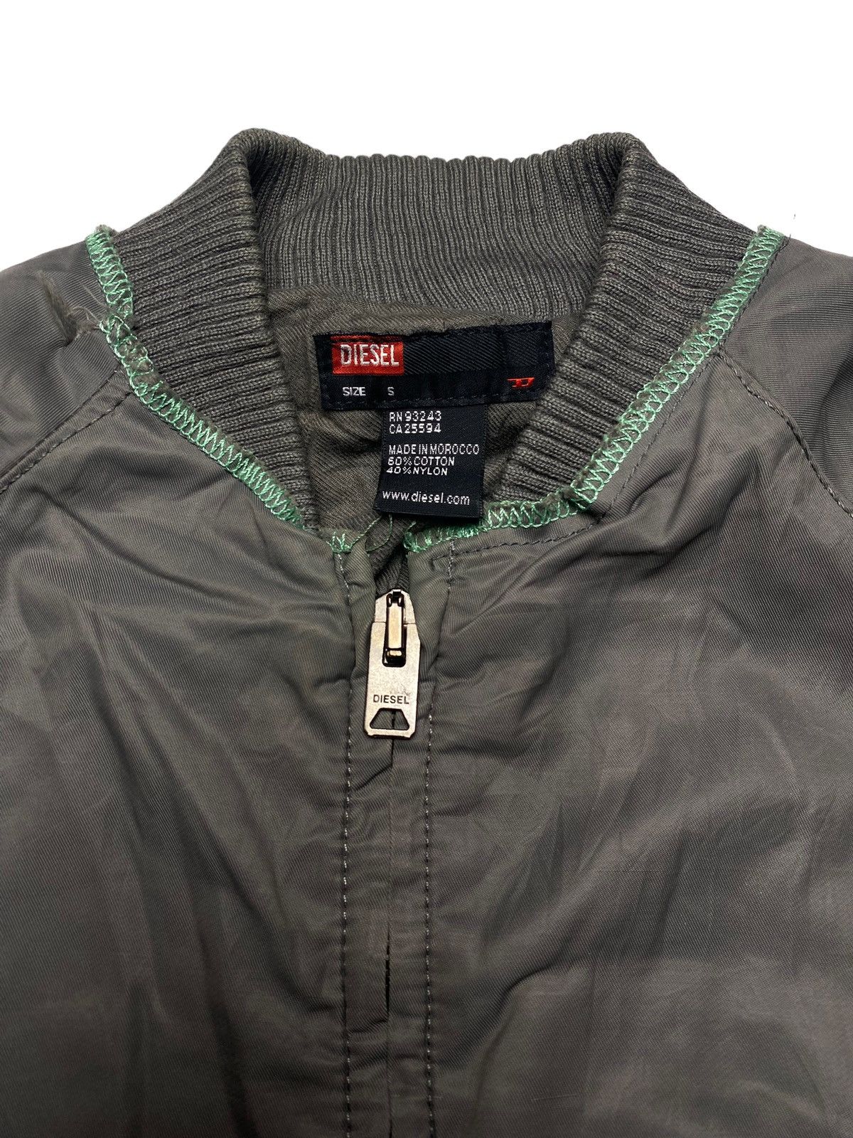 Diesel 2000s Diesel - Window Pocket Bomber Jacket Size US M / EU 48-50 / 2 - 5 Thumbnail