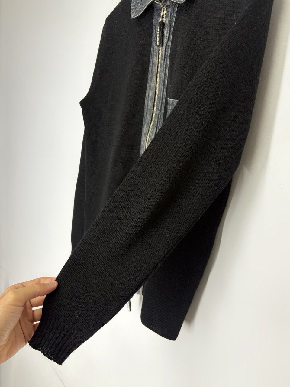 Dolce & Gabbana Dolce&Gabbana Vintage 90s Big Logo Archive Full Zip Sweater Size US M / EU 48-50 / 2 - 13 Thumbnail