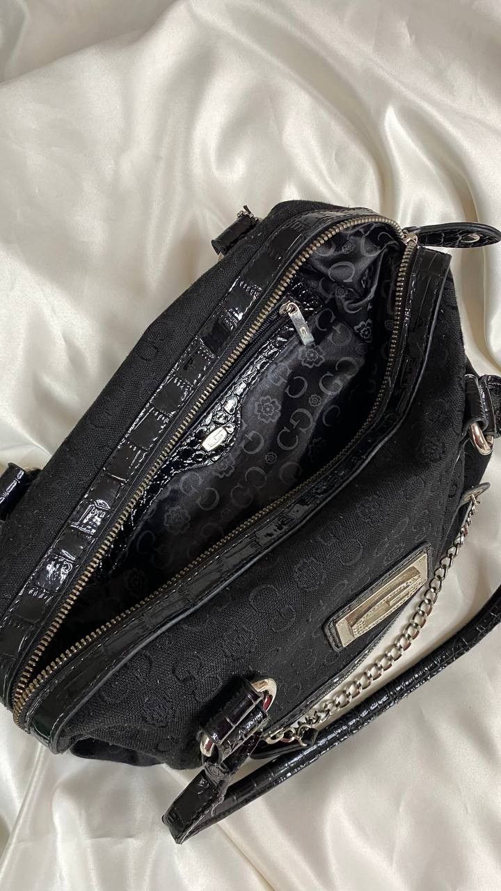 Vintage Vintage black “G” monogram shoulder bag Size ONE SIZE - 6 Thumbnail