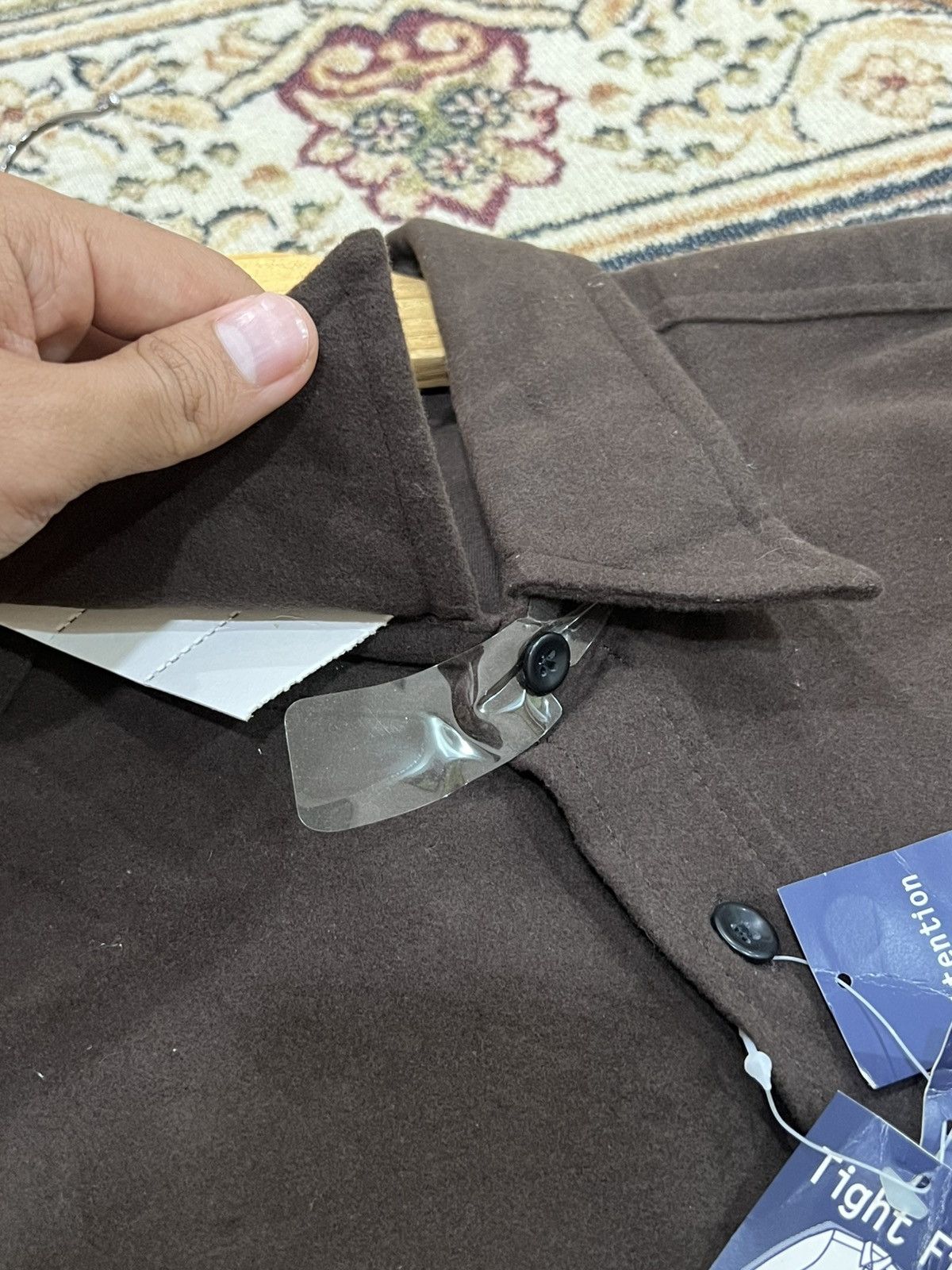 Japanese Brand × Uniqlo × Vintage NWT Vintage Uniqlo Double Pocket Shirt Size US L / EU 52-54 / 3 - 3 Thumbnail
