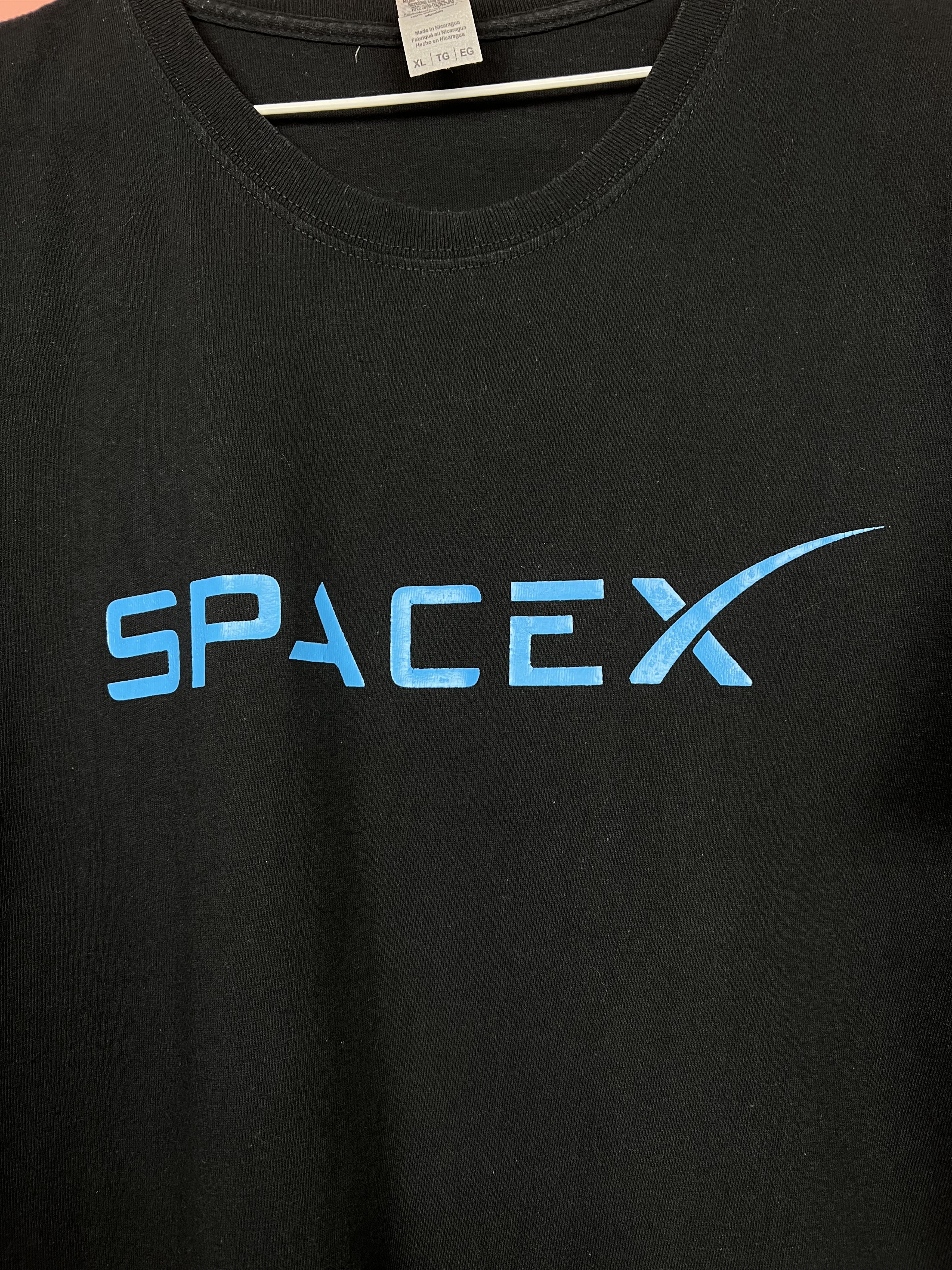 Gildan Spacex streetwear casual tee shirt hype sale black Size US XL / EU 56 / 4 - 2 Thumbnail