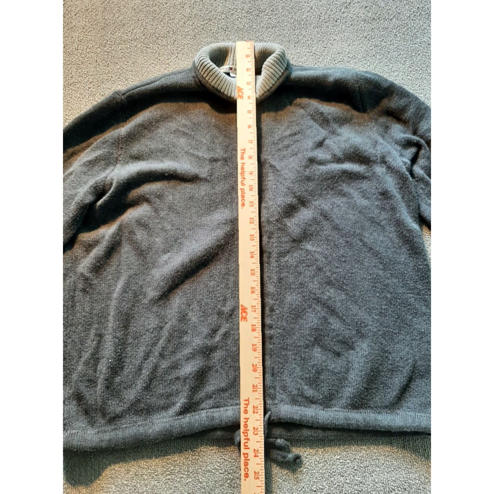 Tommy Hilfiger Tommy Hilfiger Zip Sweater Gray Women L Large Long Sleeve Size L / US 10 / IT 46 - 4 Thumbnail
