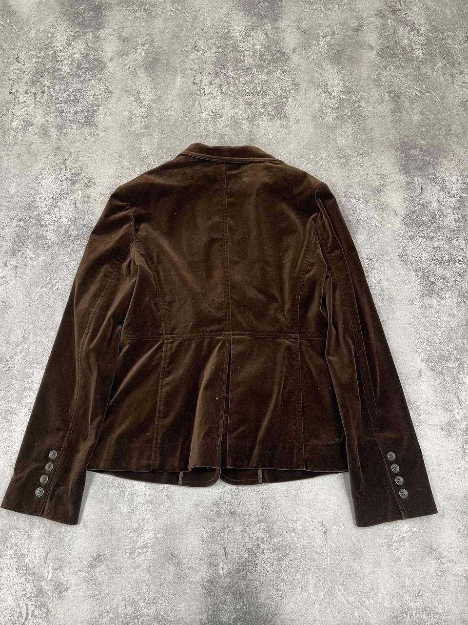 Gant Gant Women Velvet Blazer Brown Classic Jacket Size M Size M / US 6-8 / IT 42-44 - 7 Thumbnail