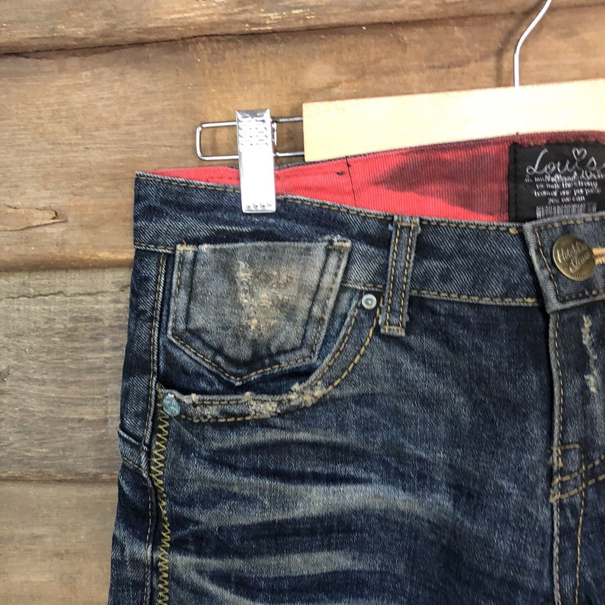 Japanese Brand HotchKiss Blue Denim Jeans Pants #7383 Size 26" / US 2 / IT 38 - 4 Thumbnail