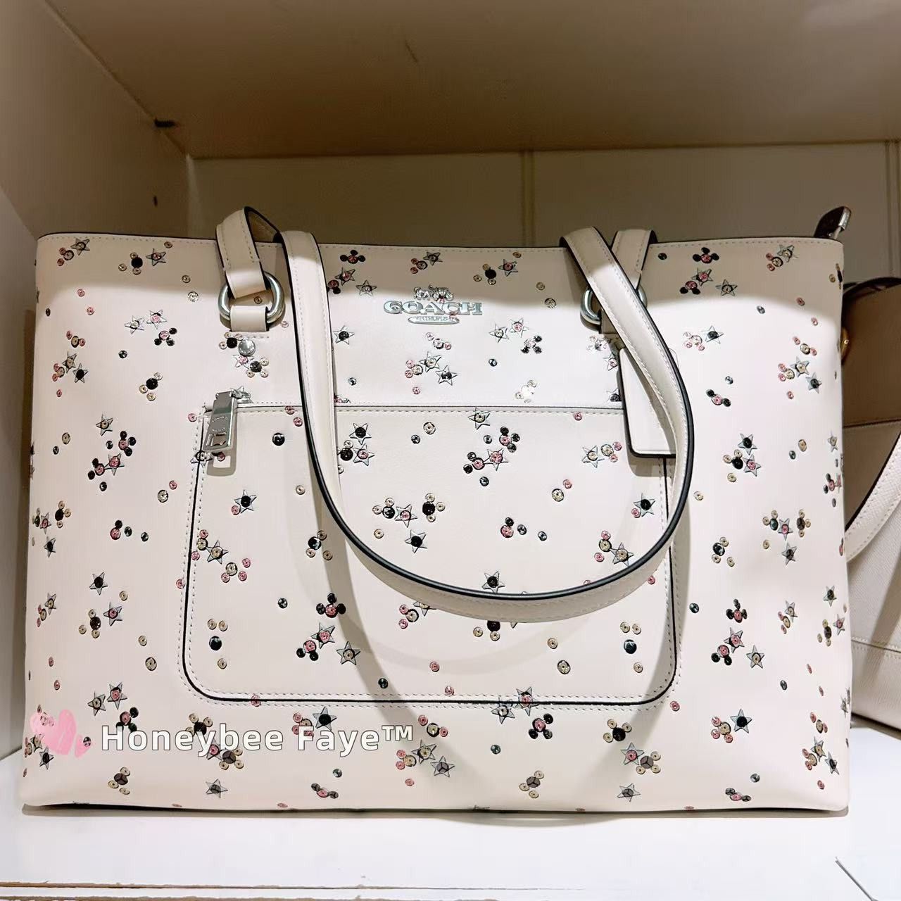 Coach Station Tote Bag With Star Print CCE99 Size ONE SIZE - 2 Thumbnail