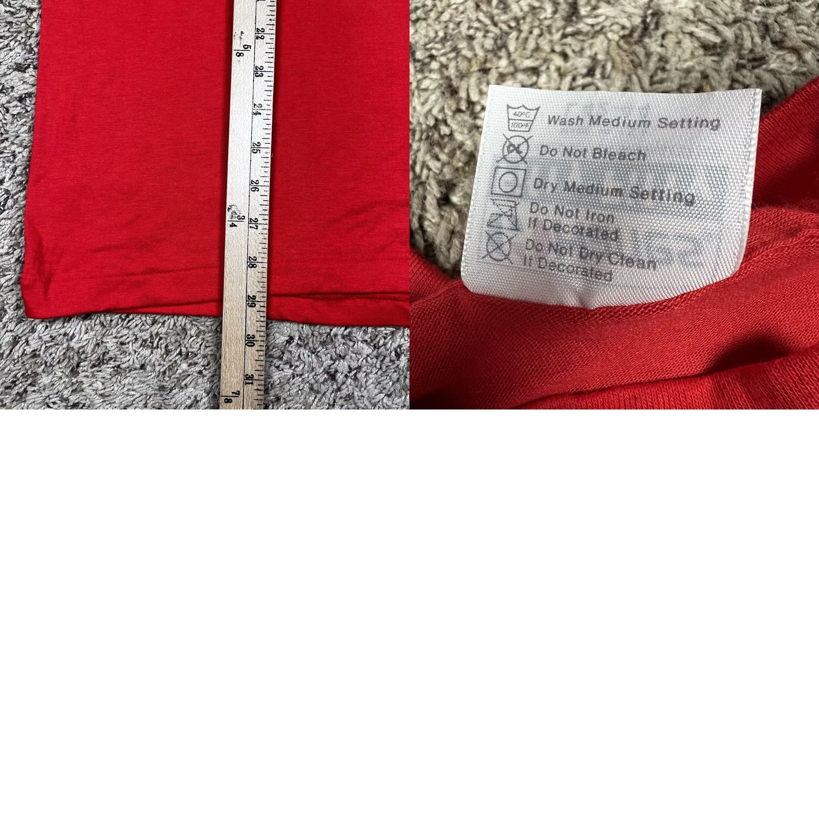 Hanes VINTAGE Hanes Red T-Shirt 80s Country Western Nashville Made USA Medium Shirt Unisex Adults Mens Womens Size US M / EU 48-50 / 2 - 8 Thumbnail