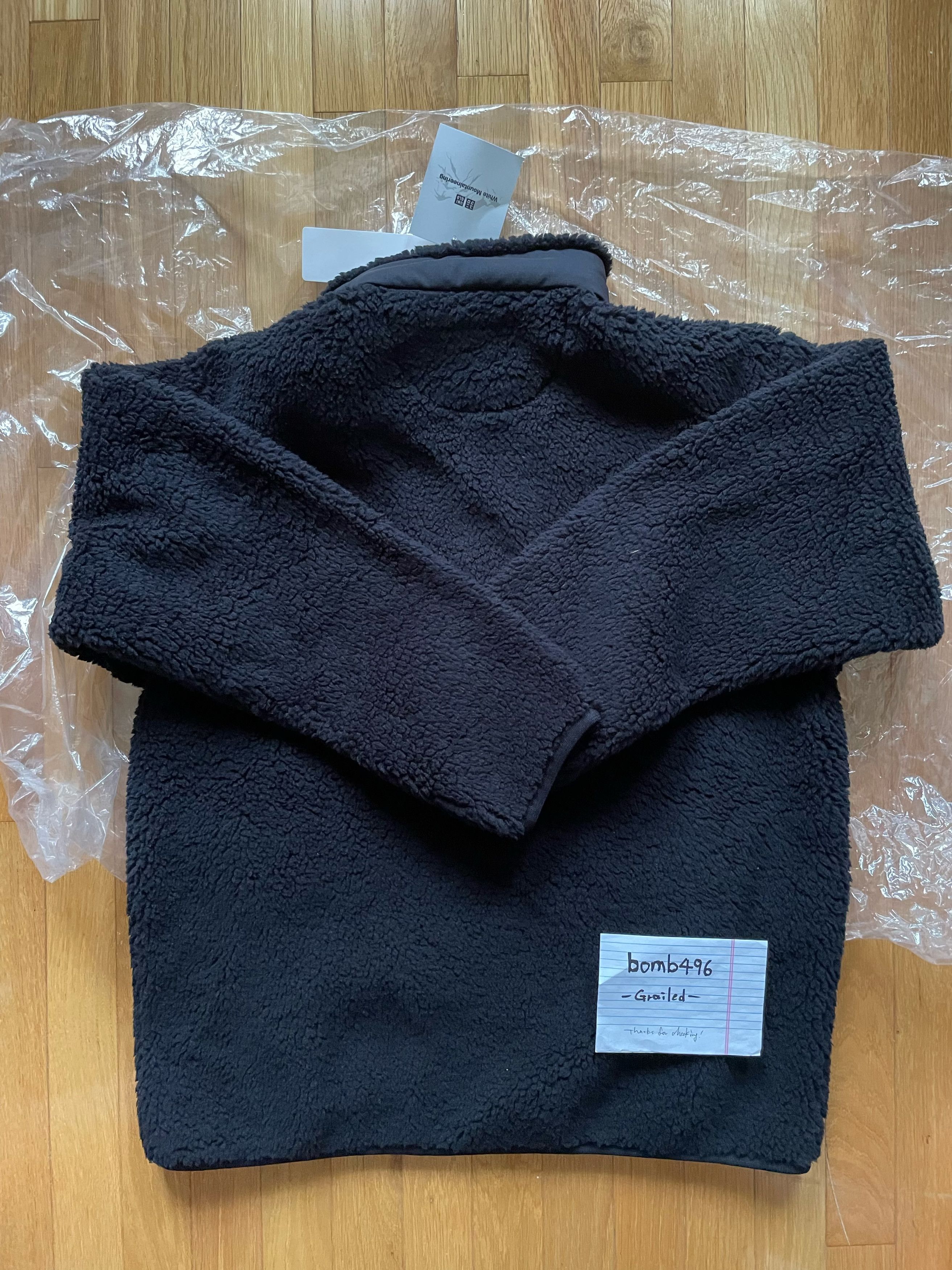 Uniqlo × White Mountaineering Uniqlo White Mountaineering Fleece Long-Sleeve Pullover Size US S / EU 44-46 / 1 - 2 Thumbnail