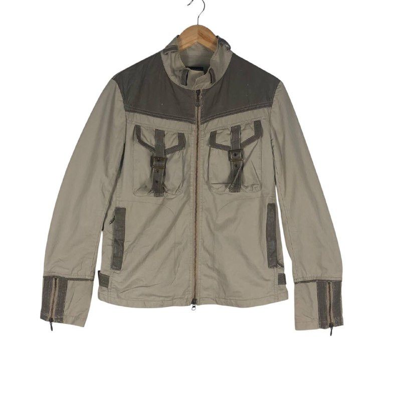 Japanese Brand × Tornado Mart Vintage Tornado Mart Cargo Zipper Jacket Size US L / EU 52-54 / 3 - 1 Thumbnail