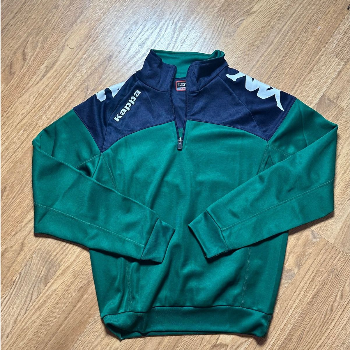 Kappa Vintage Kappa Small Quarter Zip Size US S / EU 44-46 / 1 - 1 Thumbnail