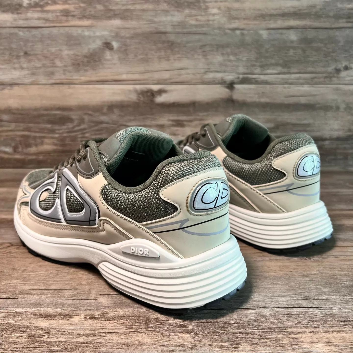 Dior Dior b30 Olive/Gray Green 43 Size US 10 / EU 43 - 4 Thumbnail