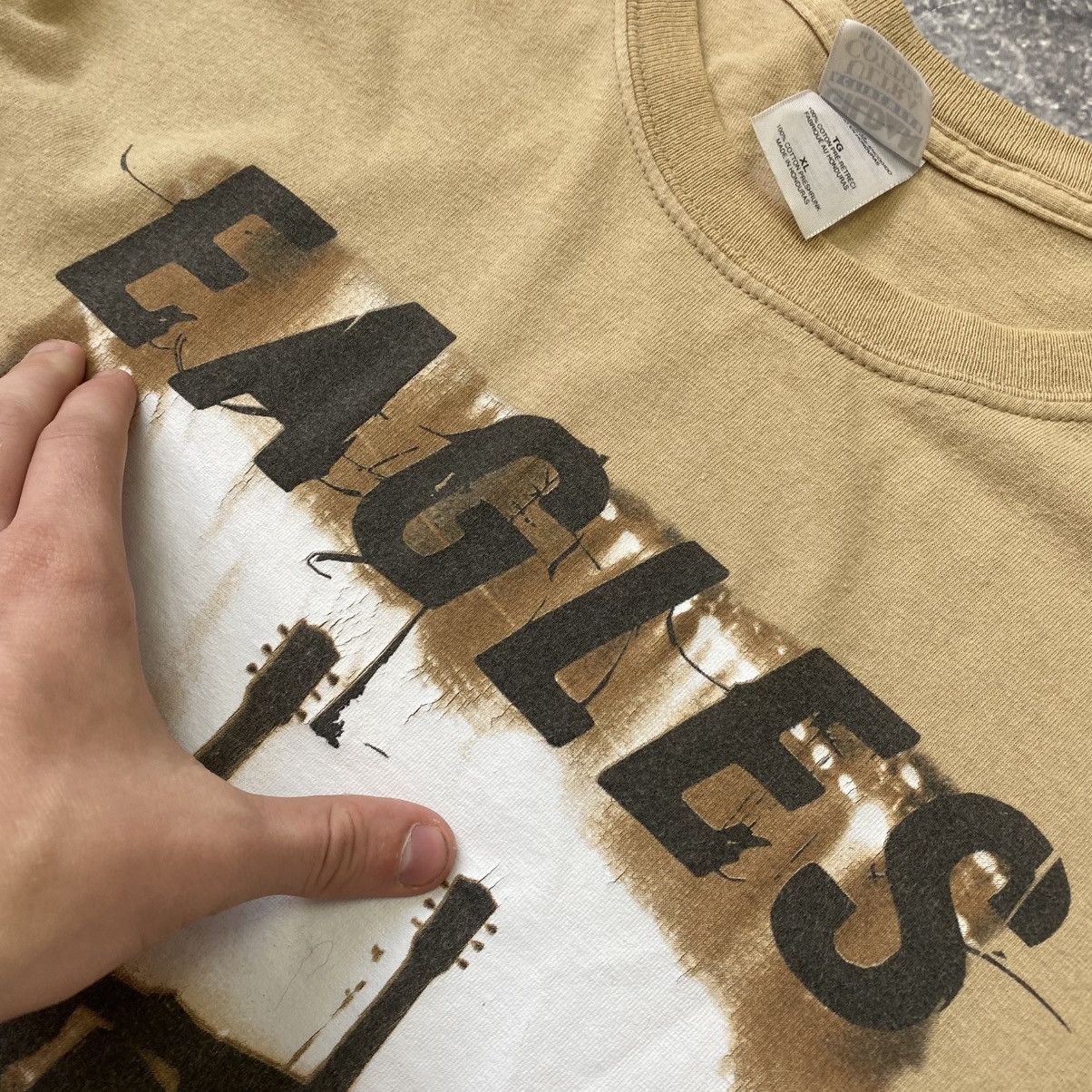 Band Tees × Vintage Vintage Eagles 2006 Farewell big logo rock band tee Size US XL / EU 56 / 4 - 5 Thumbnail
