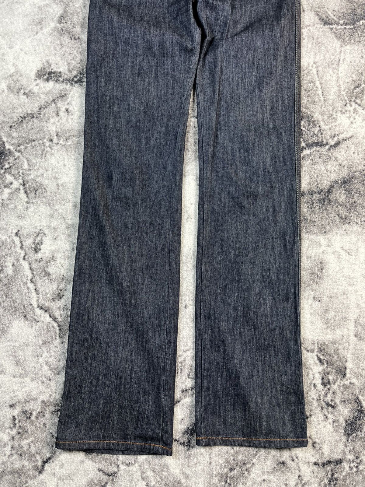 Armani Armani Jeans AJ Metal Logo Indigo Denim Jeans Size US 30 / EU 46 - 2 Thumbnail
