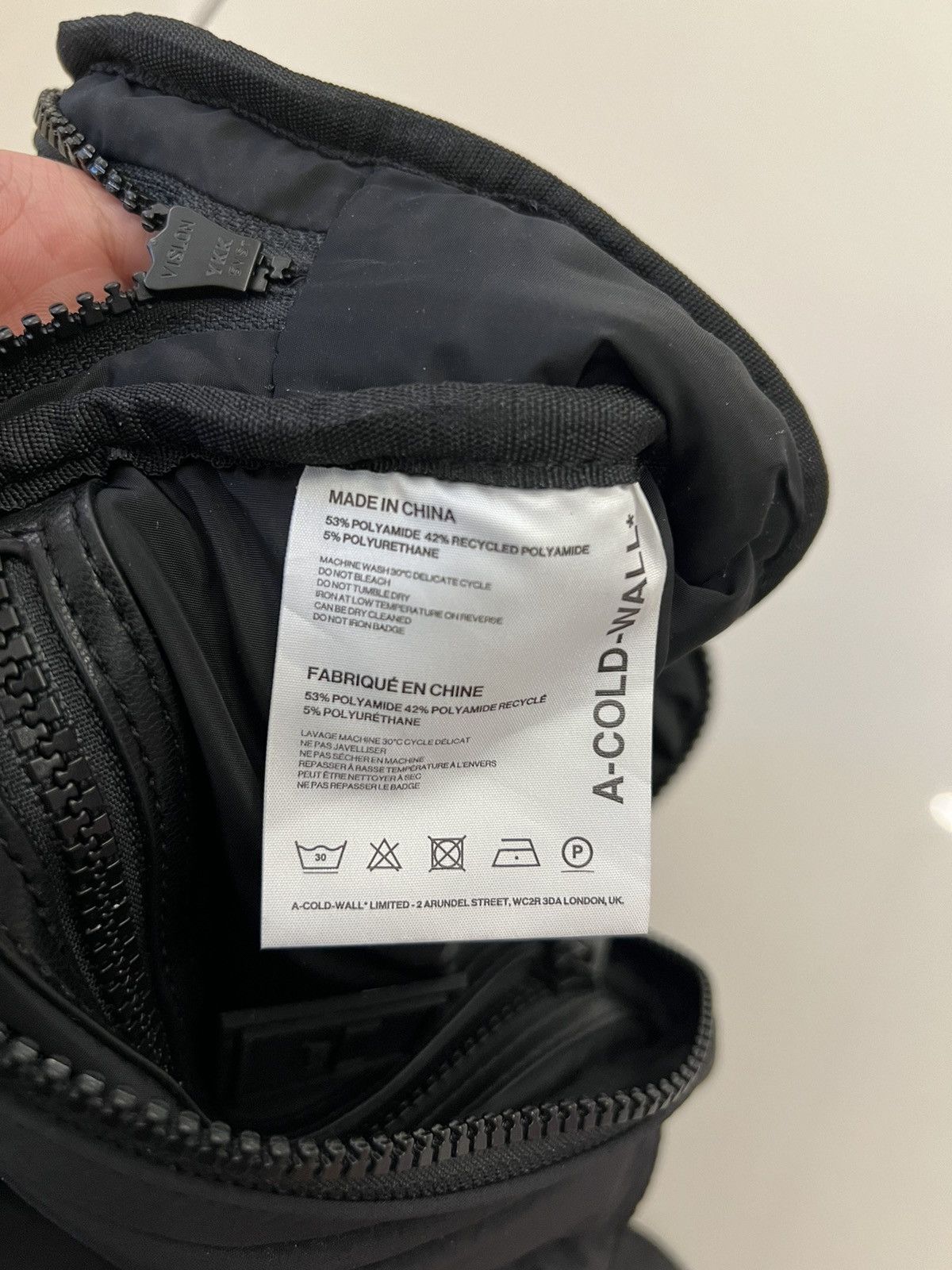 A-COLD-WALL* ACW* 3M Shoulder Bag Black Size ONE SIZE - 11 Thumbnail