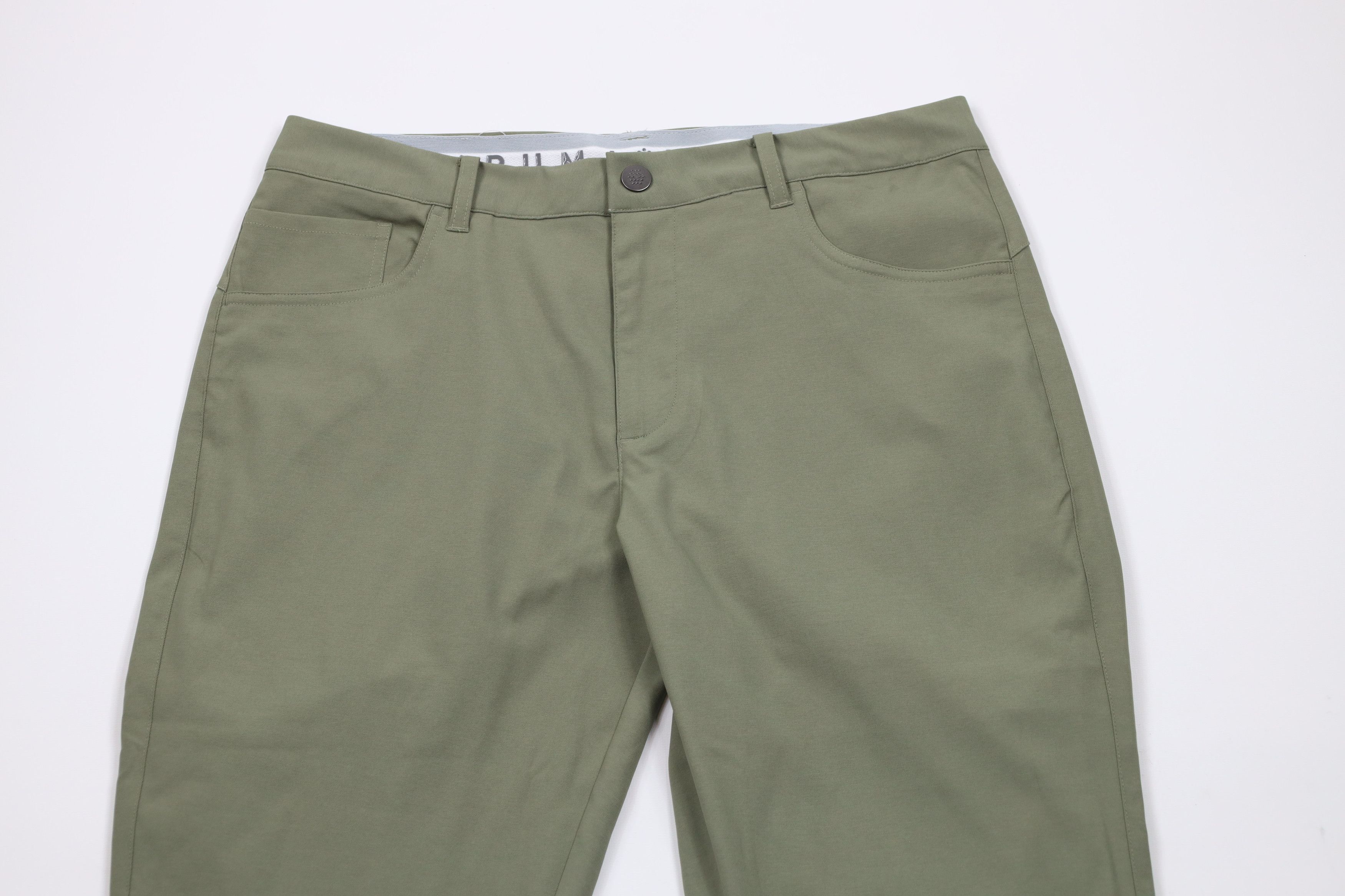 Puma × Vintage Puma Golf Cell Straight Leg Golfing Golf Chino Pants Green Size US 32 / EU 48 - 2 Thumbnail