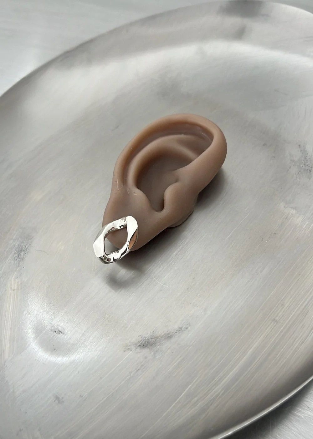 Martine Ali Buffalo Silver Earring | Martine Ali | .925 Sterling Silver Size ONE SIZE - 2 Thumbnail