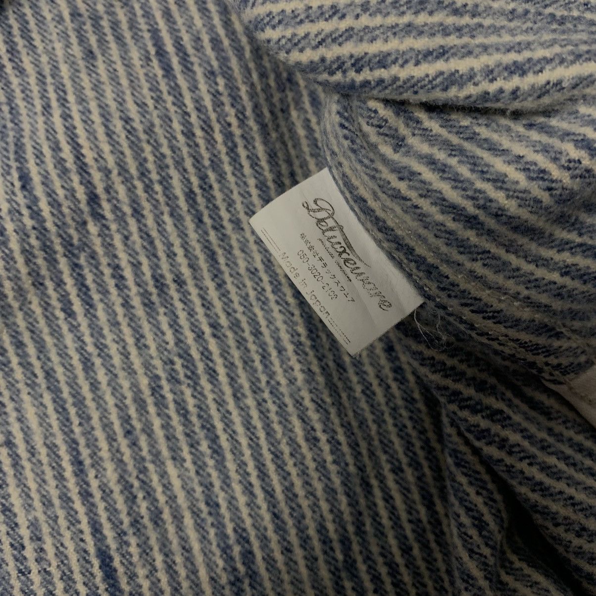 Deluxeware Deluxeware Japan Button Up Hickory Shirt Size US M / EU 48-50 / 2 - 4 Thumbnail