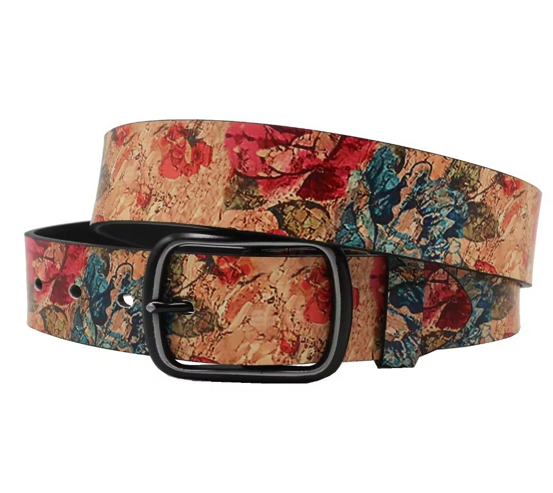 Japanese Brand × Vintage Floral Motif Printed Belt Size ONE SIZE - 1 Thumbnail
