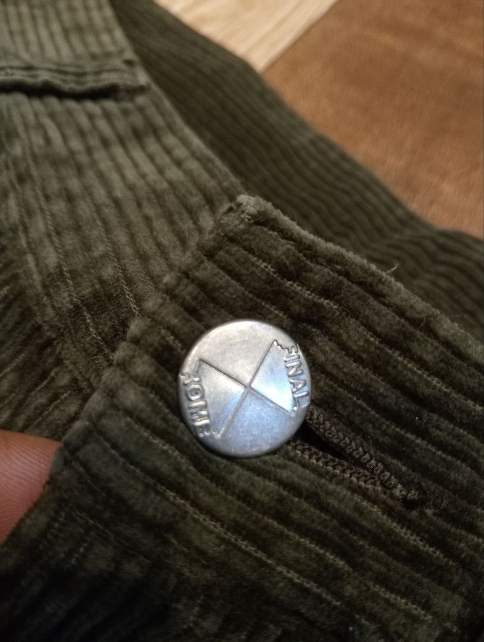Final Home RARE FINAL HOME ISSEY MIYAKE CORDUROY CARGO PANTS Size US 28 / EU 44 - 6 Thumbnail
