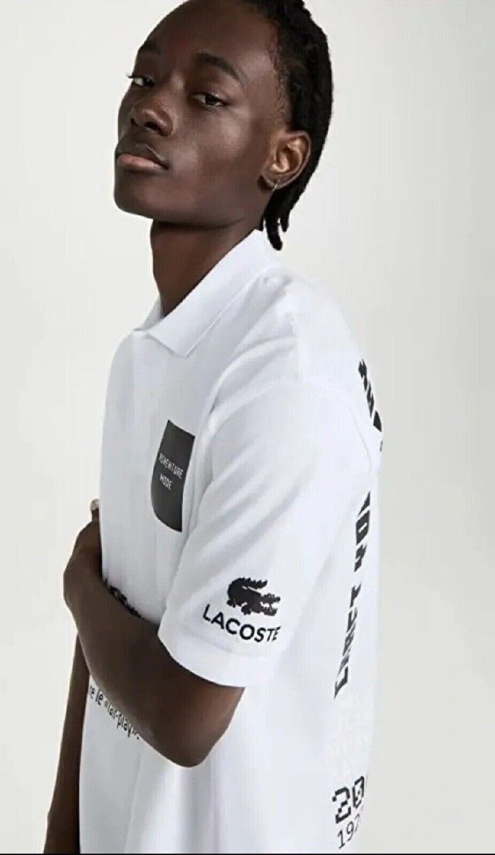 Lacoste 🇫🇷 Lacoste Minecraft Loose Fit Polo T-Shirt Made in France Size US XXL / EU 58 / 5 - 4 Thumbnail