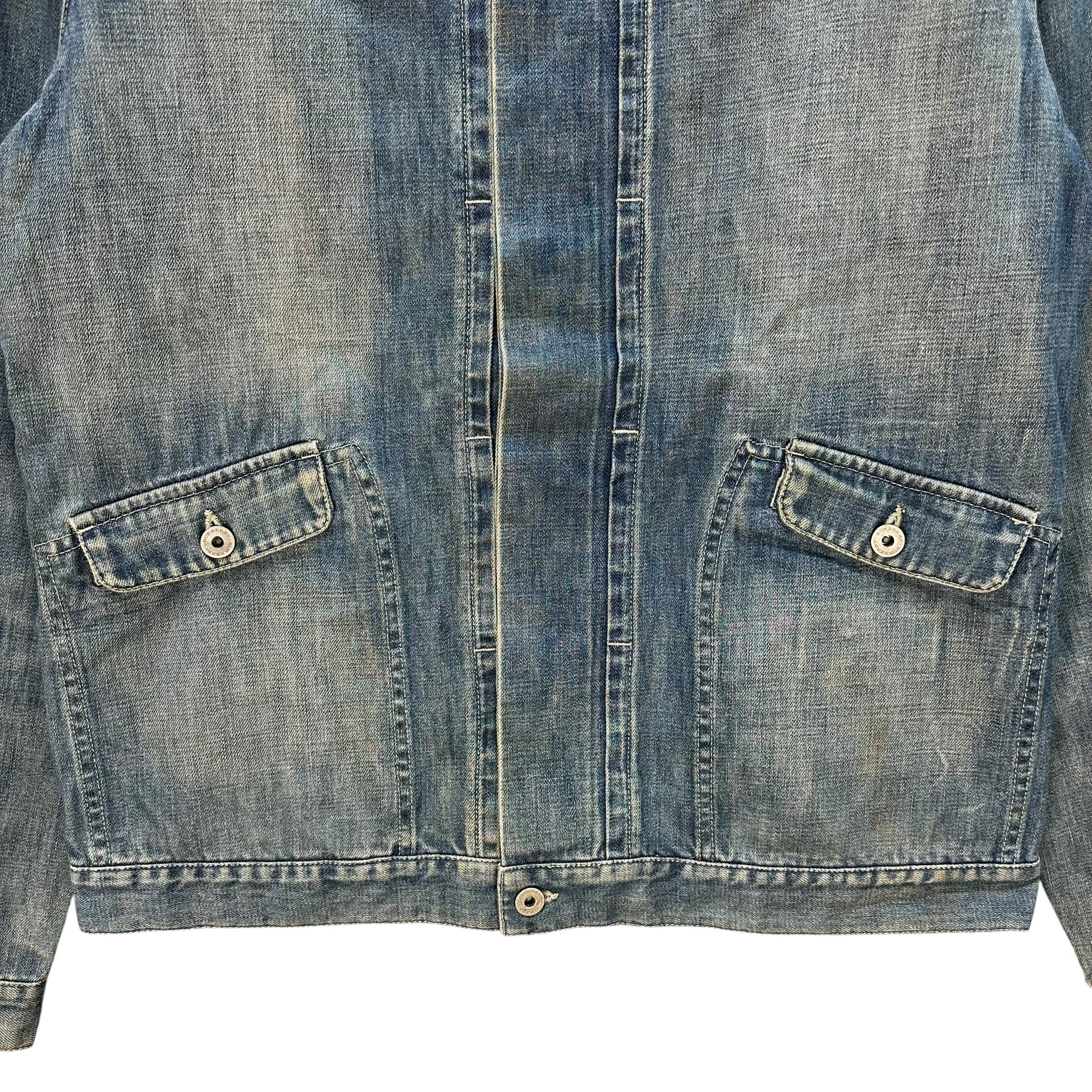 Burberry BURBERRY LONDON Washed Denim Jacket Made in Italy #A81-1952 Size US L / EU 52-54 / 3 - 4 Thumbnail