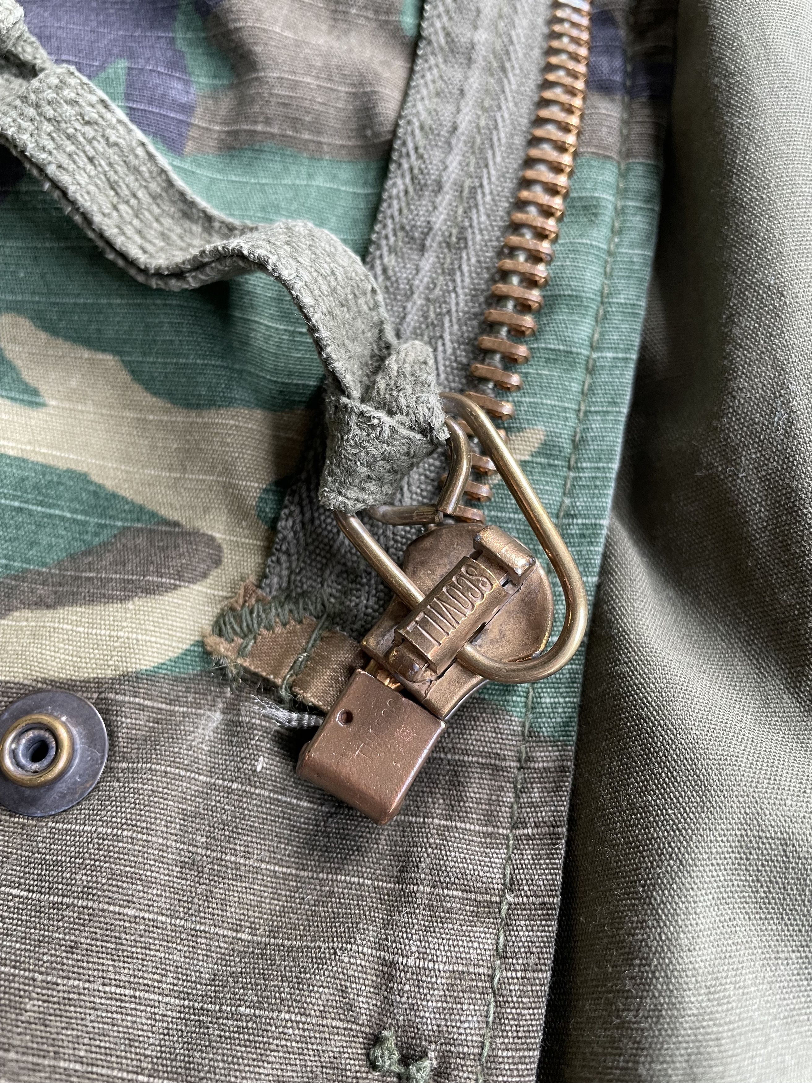 Alpha Industries Alpha Industries M65 USA Made Vintage 70s Camo Jacket 7364AC Size US S / EU 44-46 / 1 - 5 Thumbnail