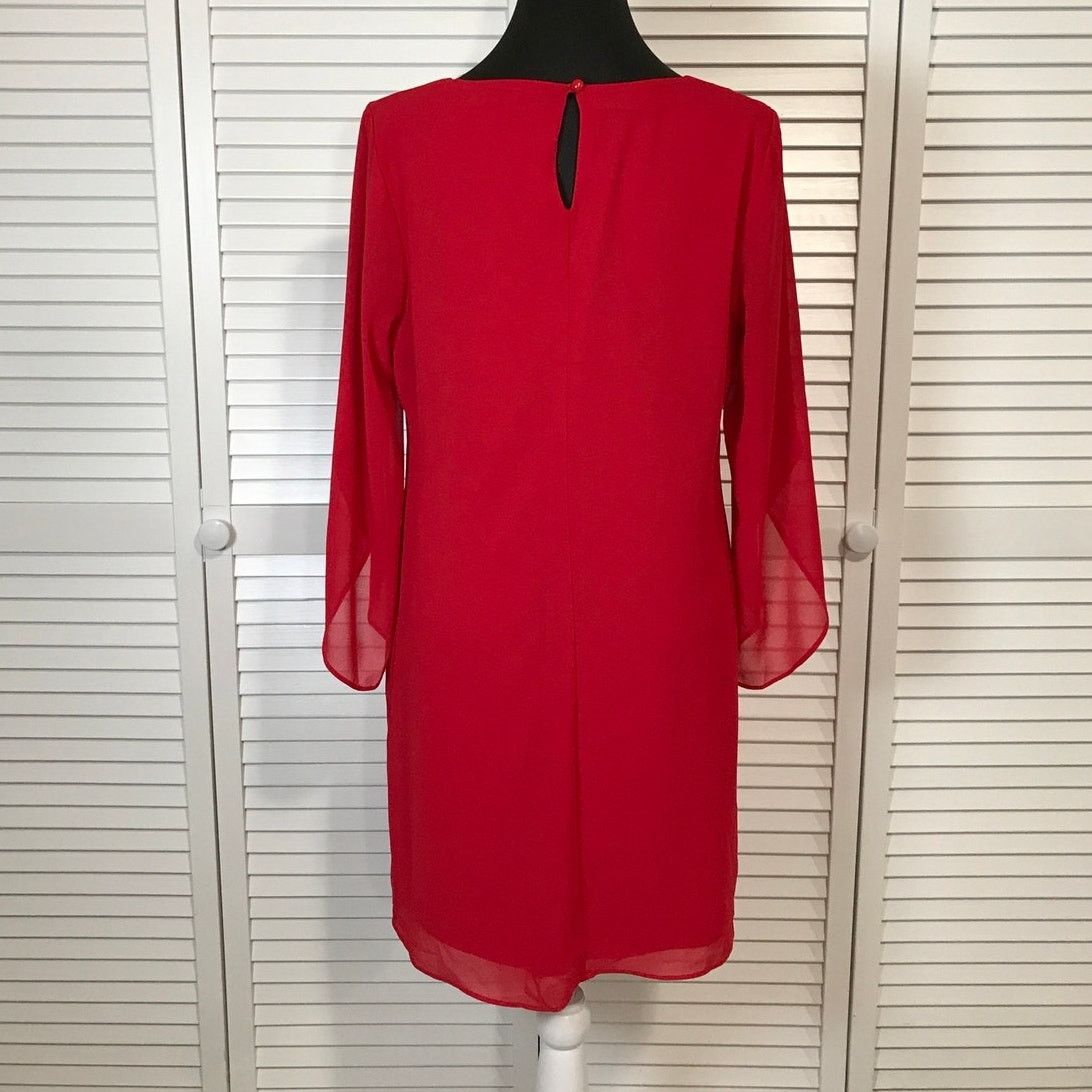 Other A.BYER Vintage Whimsigoth Chiffon Shift Midi Dress Juniors L Size L / US 10 / IT 46 - 3 Thumbnail