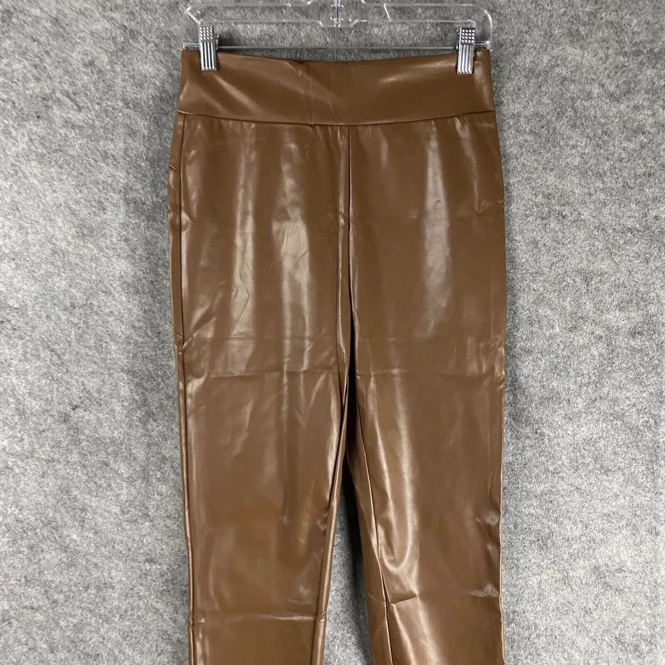 Other Koandaily Leather Pants Small Women's NWT Pull On Stretch S Size 28" / US 6 / IT 42 - 2 Thumbnail