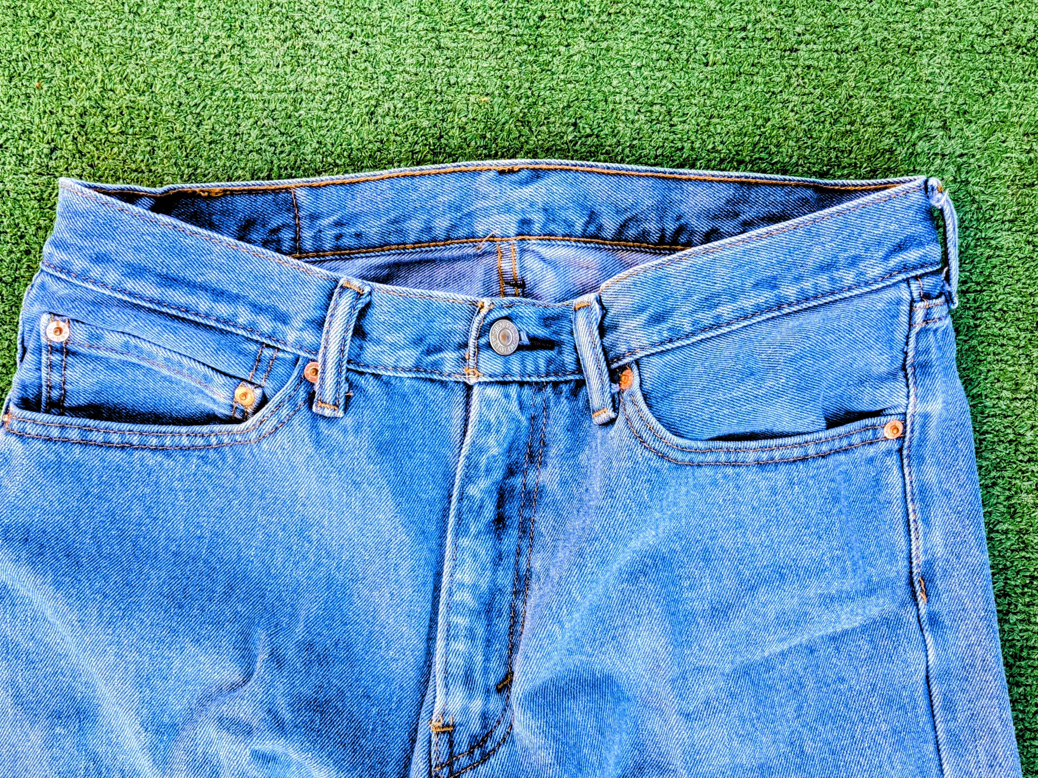 Levi's Levi Strauss 505 Regular-Fit Straight Leg Jeans Sz 34x32 EUC Size US 34 / EU 50 - 4 Thumbnail