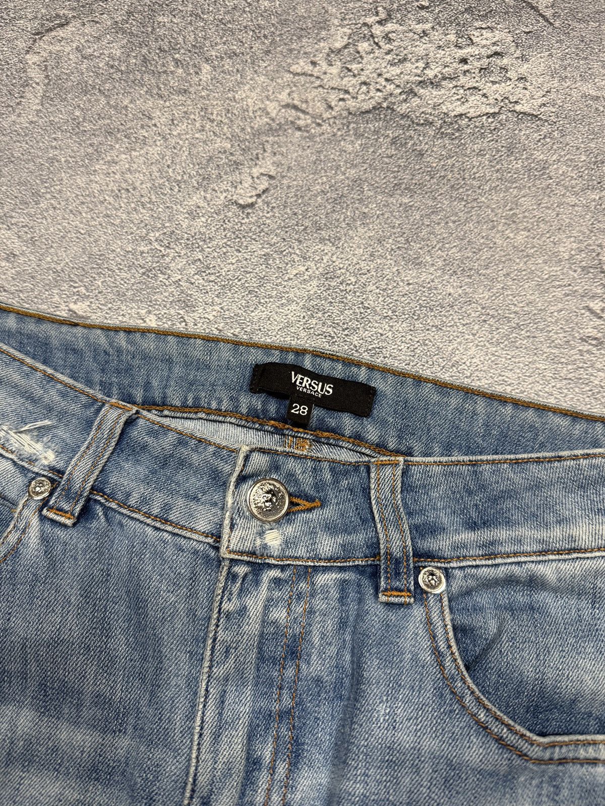 Versace × Versus Versace Vintage Versus Versace Jeans Distressed Size US 28 / EU 44 - 6 Thumbnail