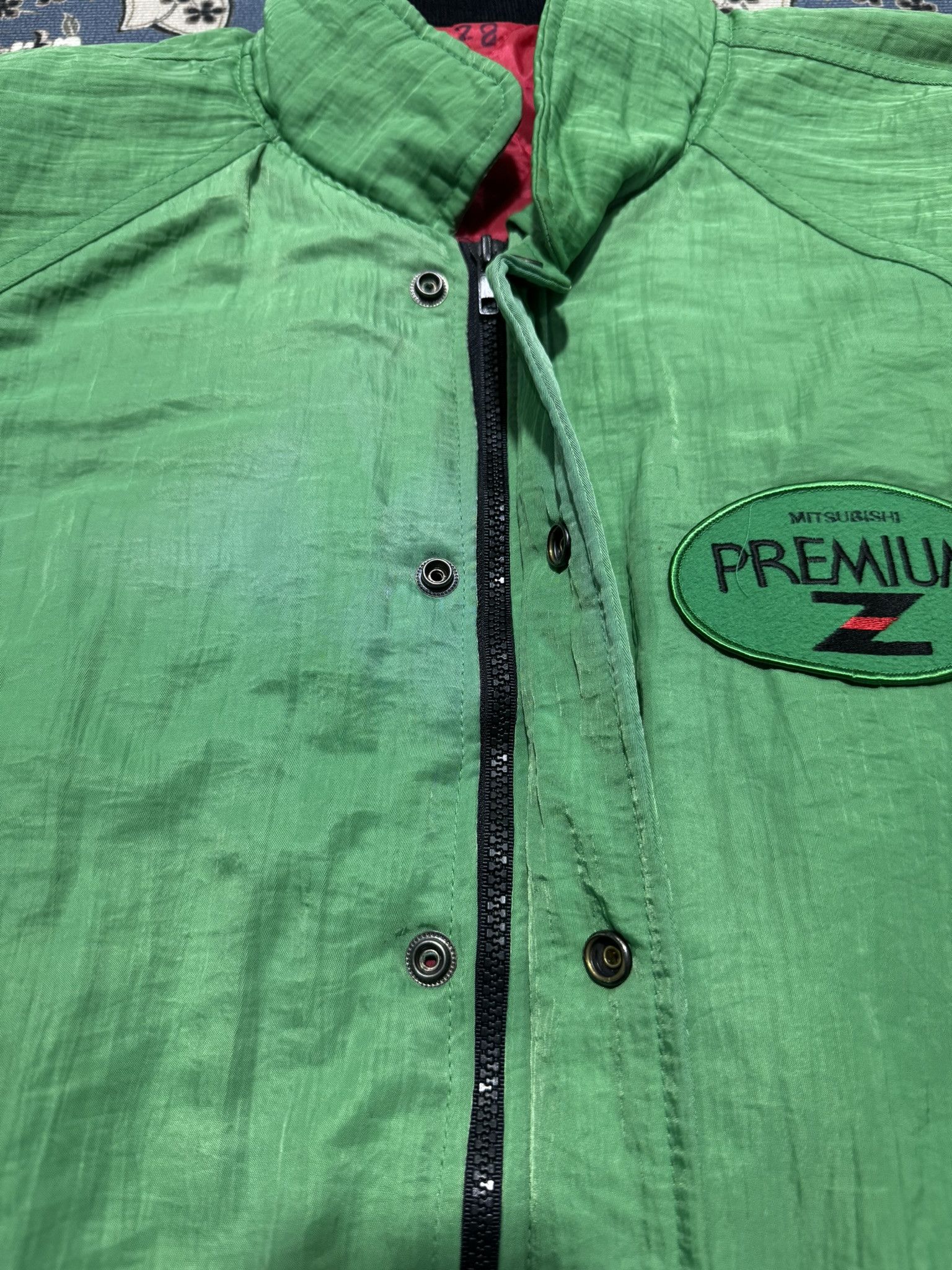 Formula 1 × Vintage Vintage Mitsubishi Premium Z Bomber Jacket Rally Art Size US L / EU 52-54 / 3 - 5 Thumbnail