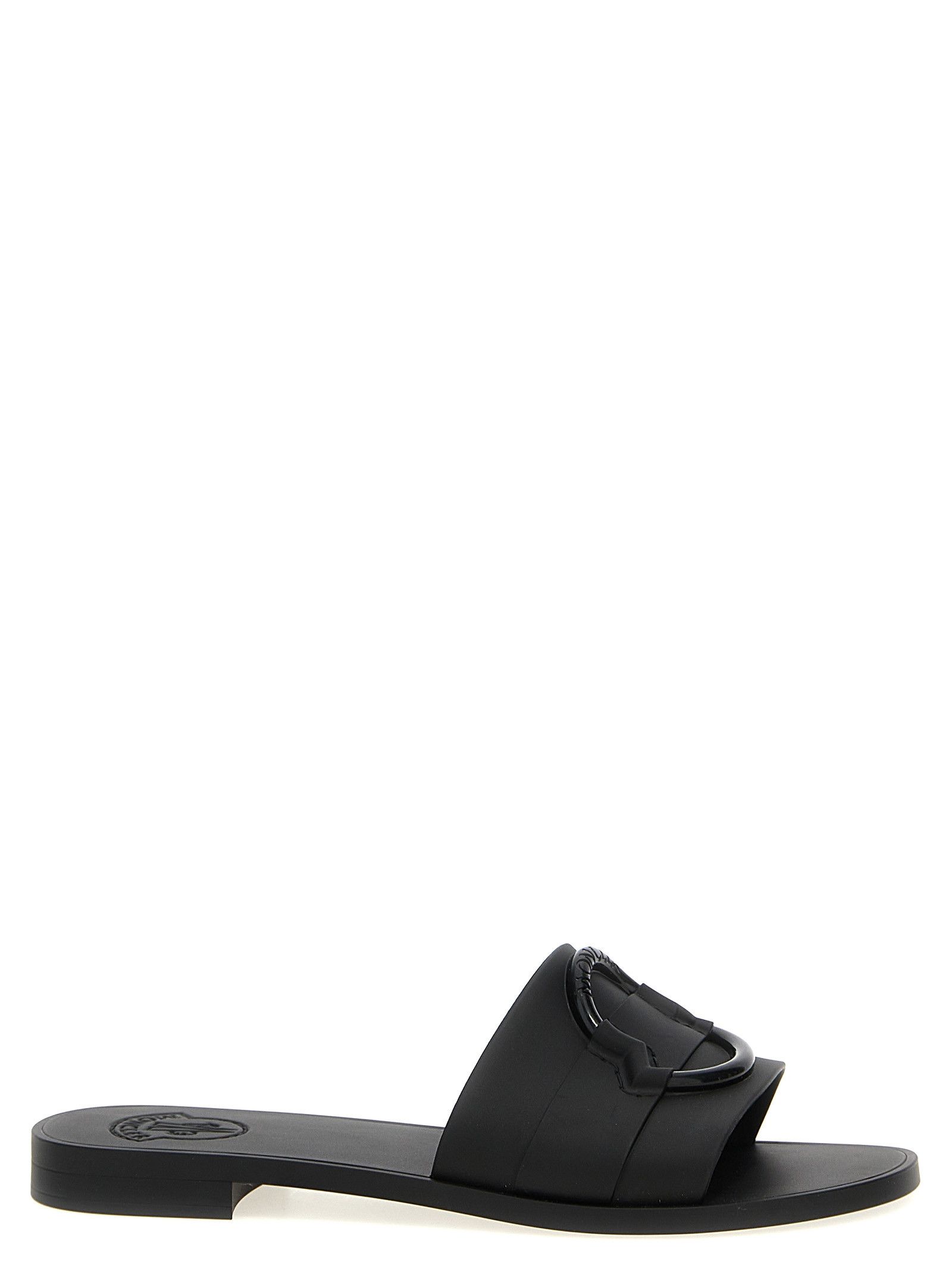 Moncler Mon Pocket Padded Leather And Nylon Mule | Grailed