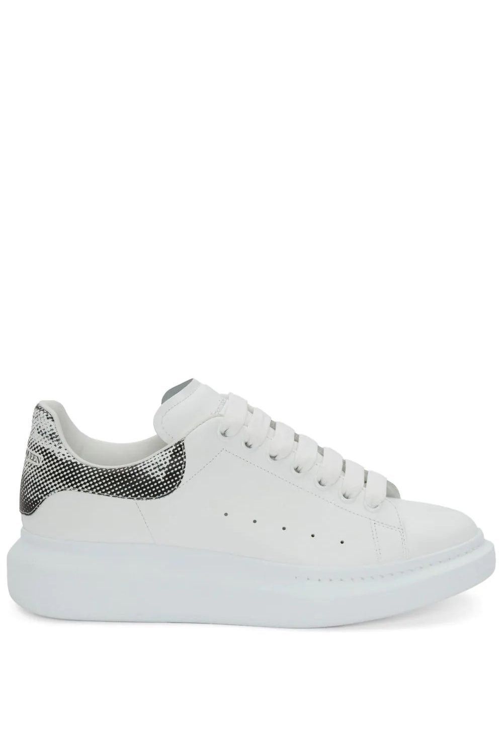 Alexander McQueen o1w1db10725 Pixelated Oversized Sneaker in White Size US 13 / EU 46 - 1 Thumbnail