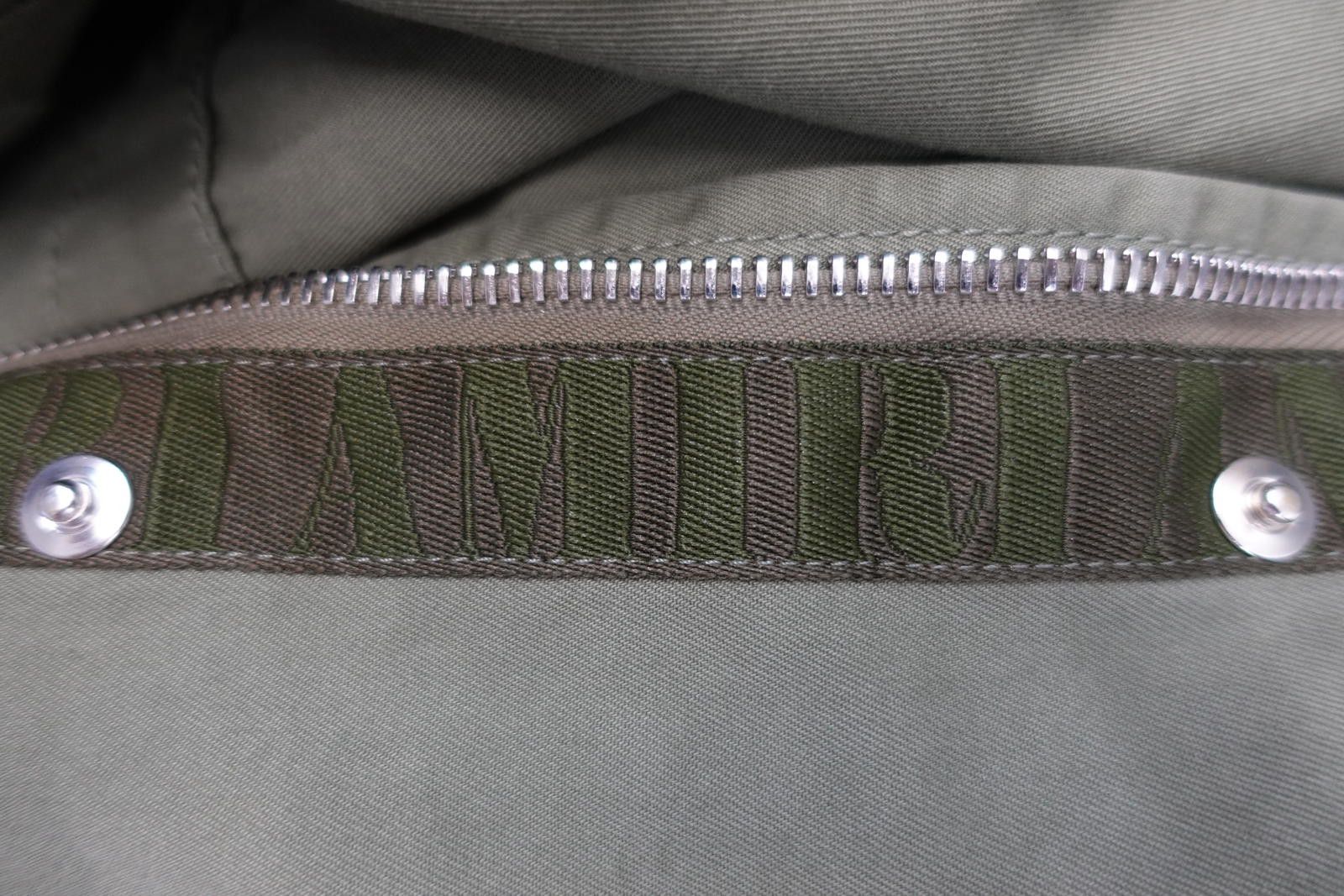 Amiri Amiri Bleached Bandana Overshirt in Olive Green Size US XL / EU 56 / 4 - 7 Thumbnail