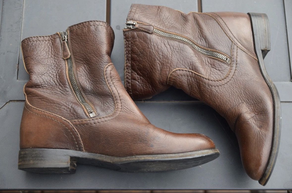 Prada prada leather boots Size US 7 / IT 37 - 6 Thumbnail
